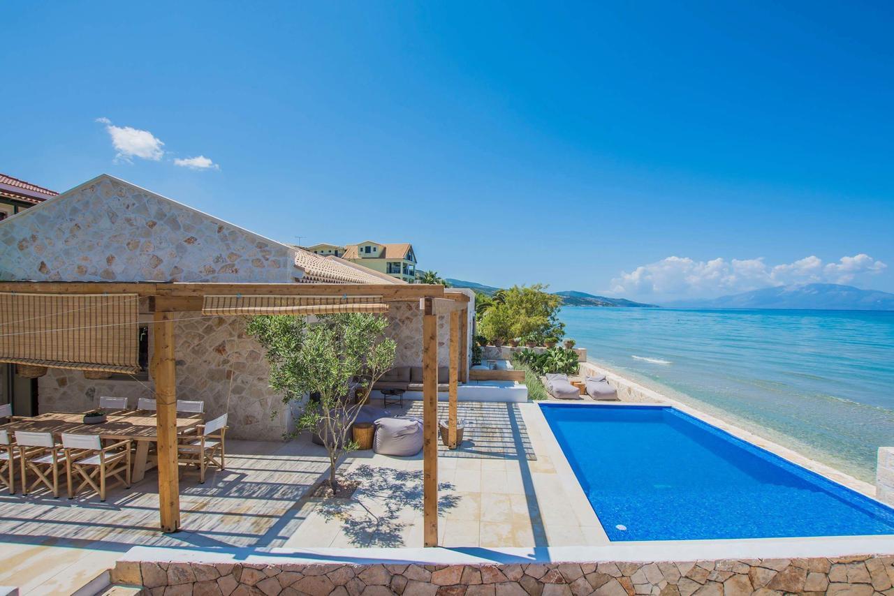 אליקס Niova Villa - Seafront, Private Pool And Ionian Sea Views, By Zantewize מראה חיצוני תמונה