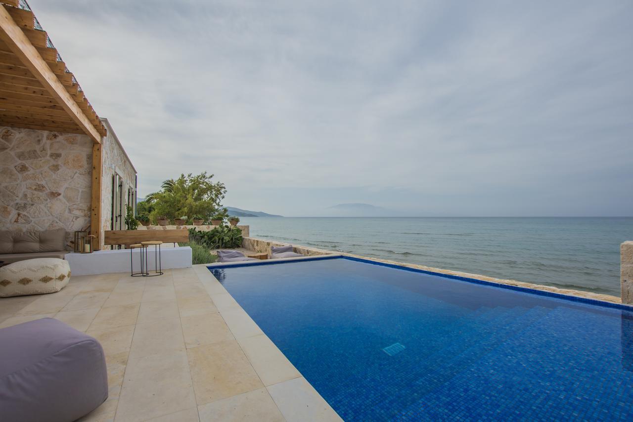 אליקס Niova Villa - Seafront, Private Pool And Ionian Sea Views, By Zantewize מראה חיצוני תמונה