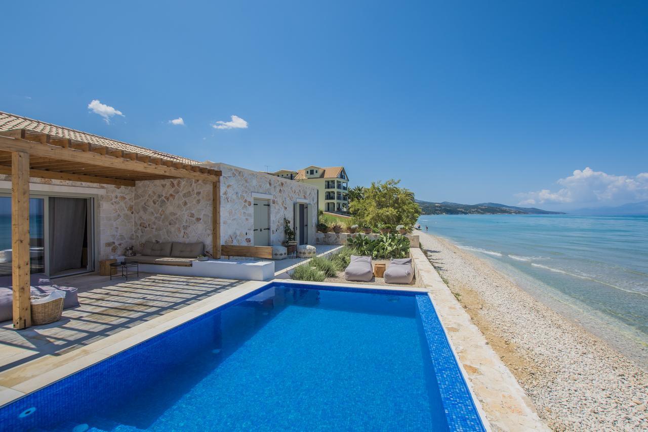 אליקס Niova Villa - Seafront, Private Pool And Ionian Sea Views, By Zantewize מראה חיצוני תמונה